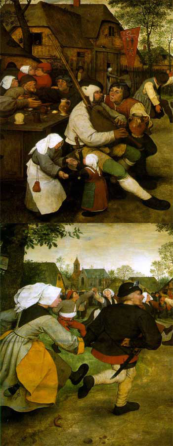 La danse des paysans - Bruegel